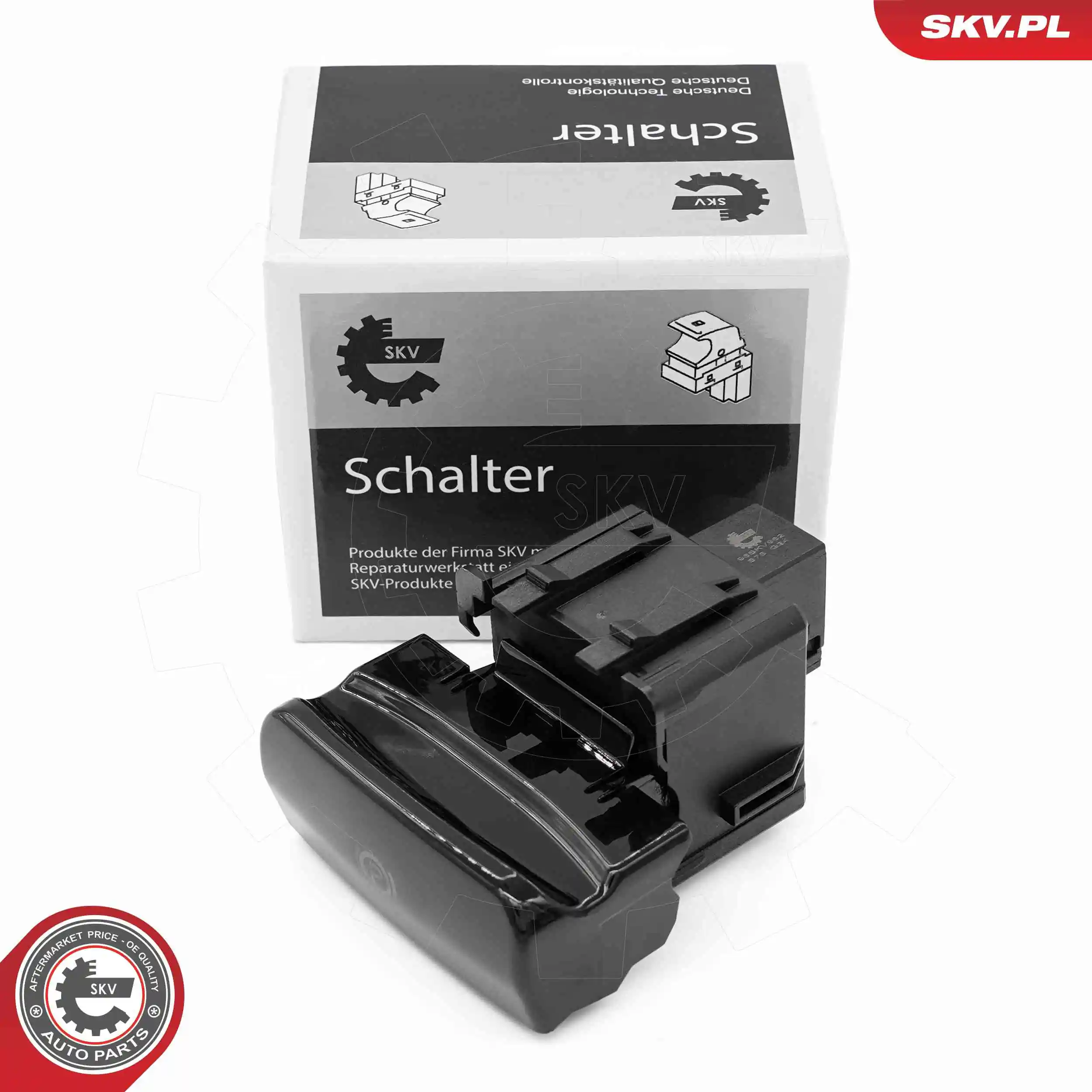 Switch, park brake actuation